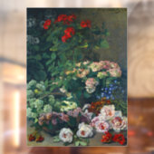 Monet Spring Flowers Raamsticker (Vel 2)