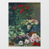 Monet Spring Flowers Raamsticker (Vel)