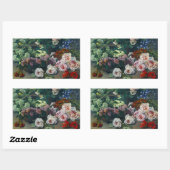 Monet Spring Flowers Rechthoekige Sticker (Vel)