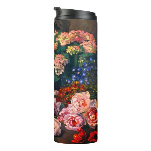 Monet Spring Flowers Thermosbeker (Geroteerd rechts)