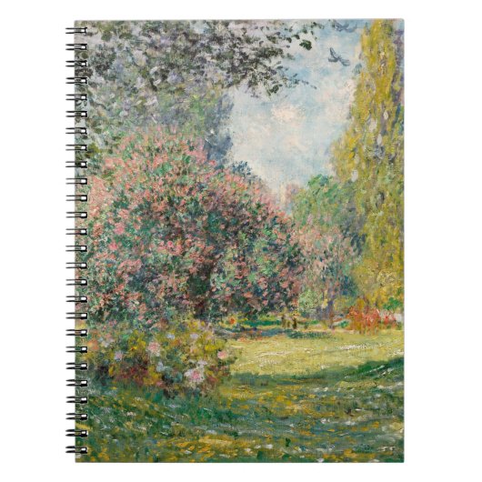 Monet Spring Garden Spiral Notitieboek (Voorkant)