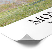 Monet Spring in Giverny Kunstdruk Poster (Hoek)