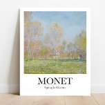 Monet Spring in Giverny Kunstdruk Poster<br><div class="desc">Pastel Monet art print van Spring in Giverny – zacht landschappelijk poster voor tuinliefhebbers en natuur-geïnspireerde home decor. Ideaal voor slaapkamerinrichting, op natuur geïnspireerde kamers, leeshoekjes of cottagecore-esthetiek, deze museumkwaliteit reproductie roept vernieuwing, plezier en zachte natuurlijke elegantie op. Een doordacht cadeau voor tuinliefhebbers, kunstliefhebbers en fans van Monet, deze print...</div>