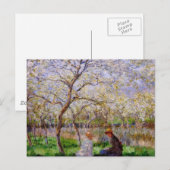 Monet - Springtime Briefkaart (Voorkant / Achterkant)