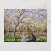 Monet - Springtime Briefkaart (Voorkant)