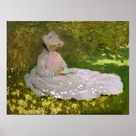 Monet - Springtime Poster (Voorkant)