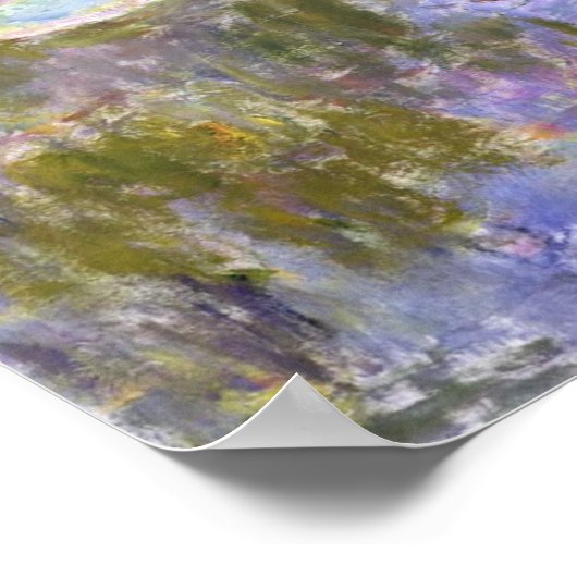 Monet Springtime-Poster Poster (Hoek)