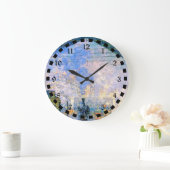 Monet - Station Saint-Lazare, kunst Grote Klok (Huis)