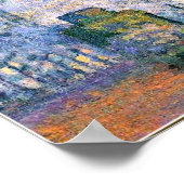 Monet - Station Saint-Lazare, kunst Poster (Hoek)