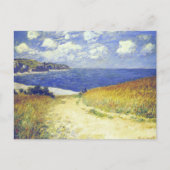 Monet - Steeg bij Pourville, Briefkaart (Voorkant)