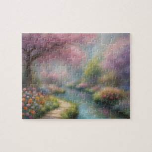 Monet Stijl Fantasie Legpuzzel