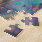 Monet Stijl Fantasie Legpuzzel (Zijkant)