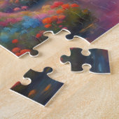 Monet Stijl Fantasie Legpuzzel (Zijkant)