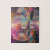Monet Stijl Fantasie Legpuzzel (Verticaal)