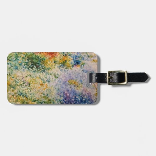 Monet stijl origart bagagelabel (Voorkant horizontaal)