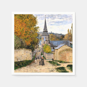 Monet - Straat in Saint-Adresse Servet