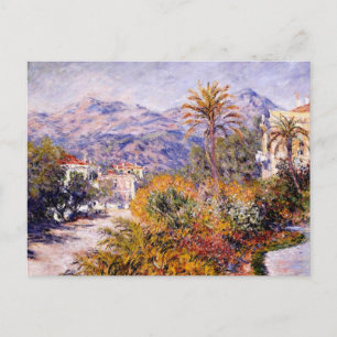Monet - Strada Romada in Bordighera Briefkaart