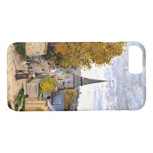 Monet - Street in Saint-Adresse, fijn kunstschilde Case-Mate iPhone Case (Achterkant (Horizontaal))