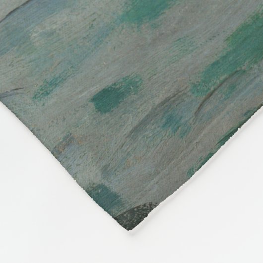 Monet Sunrise Marine Impressionisme Schilderen Fleece Deken (Hoek)