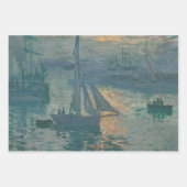 Monet Sunrise Marine Impressionisme Schilderen Inpakpapier Vel (Voorkant)