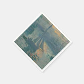 Monet Sunrise Marine Impressionisme Schilderen Servet (Hoek)