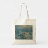 Monet Sunrise Marine Impressionisme Schilderen Tote Bag (Achterkant)