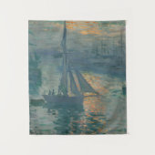Monet Sunrise Marine Impressionisme Schilderen Wandkleed (Voorkant)