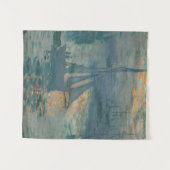 Monet Sunrise Marine Impressionisme Schilderen Wandkleed (Voorkant (horizontaal))