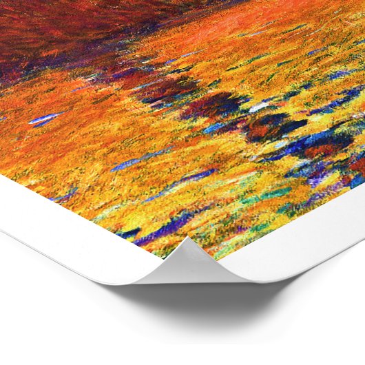 Monet Sunset: San Giorgio Maggiore in Dusk II Poster (Hoek)