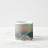 Monet Sunset Seine Fine Art Impressionisme Espresso Kop (Voorkant)