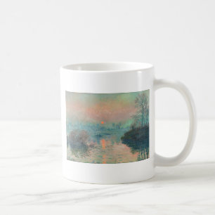 Monet Sunset Seine Fine Art Impressionisme Koffiemok