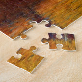 Monet Sunset Venetië Kleurrijke Impressionisme kun Legpuzzel (Zijkant)