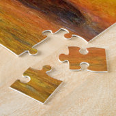 Monet Sunset Venetië Kleurrijke Impressionisme kun Legpuzzel (Zijkant)