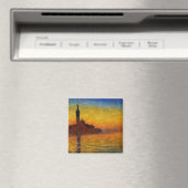 Monet Sunset Venetië Kleurrijke Impressionisme kun Magneet (Insitu (Vaatwasser))