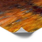 Monet Sunset Venetië Kleurrijke Impressionisme kun Poster (Hoek)