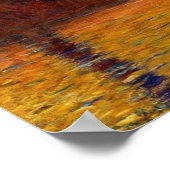 Monet Sunset Venetië Kleurrijke Impressionisme kun Poster (Hoek)