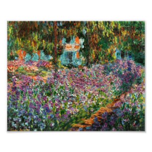 Monet The Artist's Garden in Giverny  Foto Afdruk