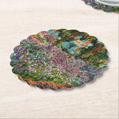 Monet The Artist's Garden in Giverny Kartonnen Onderzetters (Gekanteld)