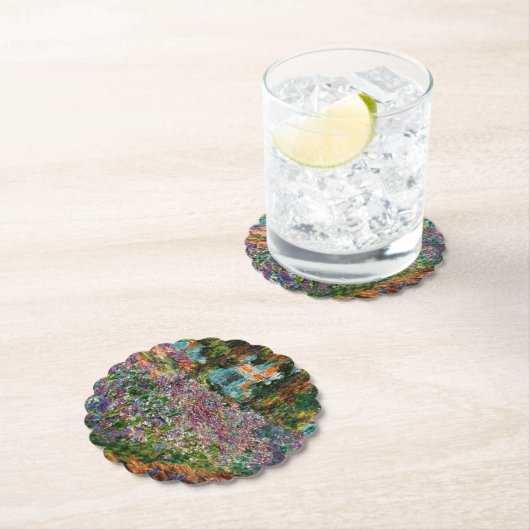 Monet The Artist's Garden in Giverny Kartonnen Onderzetters (Insitu)