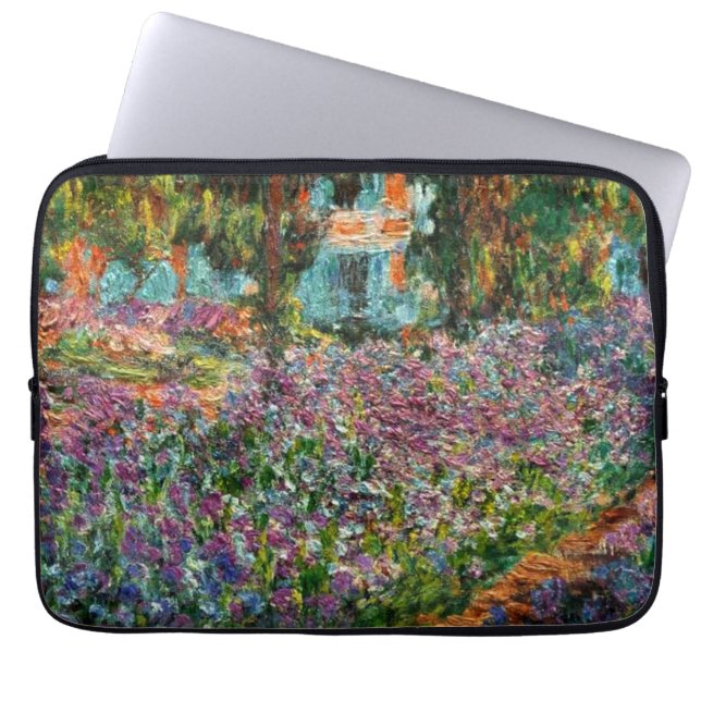 Monet The Artist's Garden in Giverny Laptop Sleeve (Voorkant)