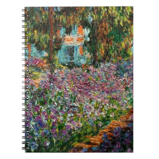 Monet The Artist's Garden in Giverny Notitieboek (Voorkant)