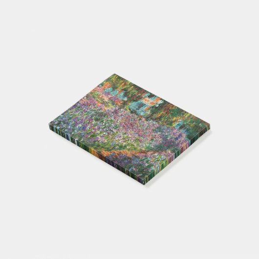 Monet The Artist's Garden in Giverny Post-it® Notes (Schuin)
