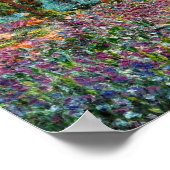 Monet The Artist's Garden in Giverny Poster (Hoek)