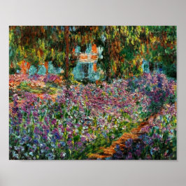 Monet The Artist's Garden in Giverny Poster