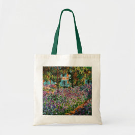 Monet The Artist's Garden in Giverny Tote Bag