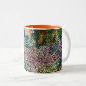 Monet The Artist's Garden in Giverny Tweekleurige Koffiemok (Voorkant rechts)