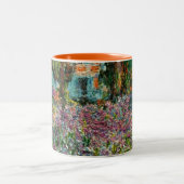 Monet The Artist's Garden in Giverny Tweekleurige Koffiemok (Center)