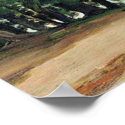 Monet - The Chapel Notre-Dame artwork, Poster (Hoek)