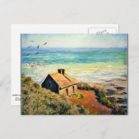 Monet - The Customs House, Morning Effect Briefkaart (Voorkant / Achterkant)