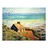 Monet - The Customs House, Morning Effect Foto Afdruk (Voorkant)